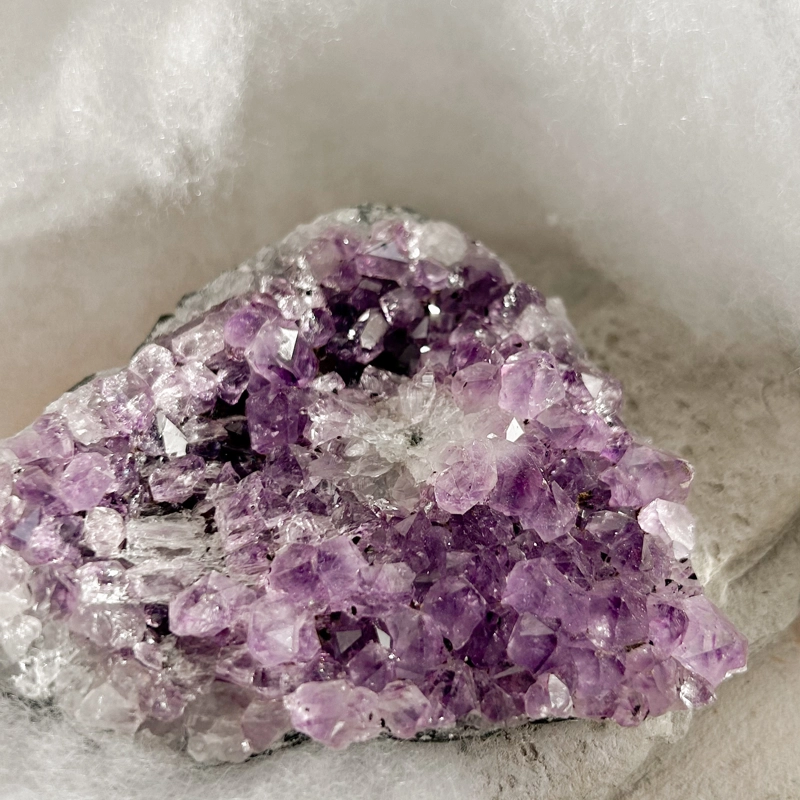 drusa di Ametista dal Brasile